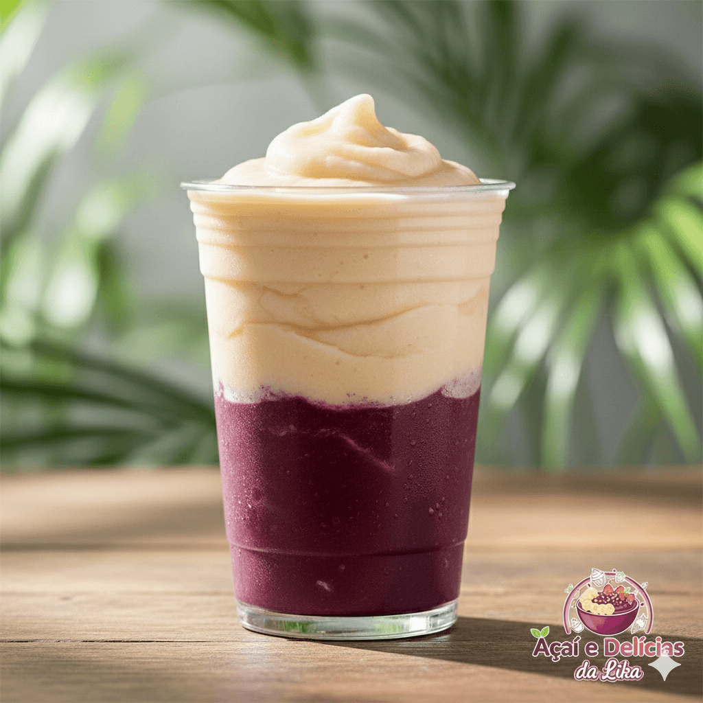 Copo de Casadinho (açaí e cupuaçu) puro - 300 ml